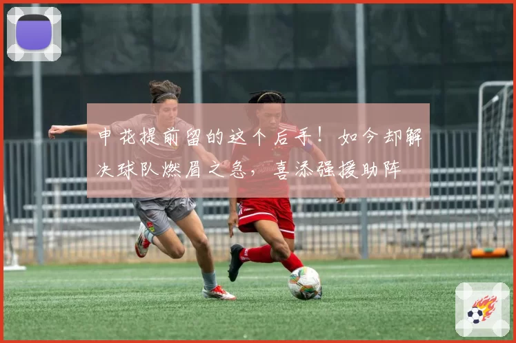 申花提前留的这个后手！如今却解决球队燃眉之急，喜添强援助阵